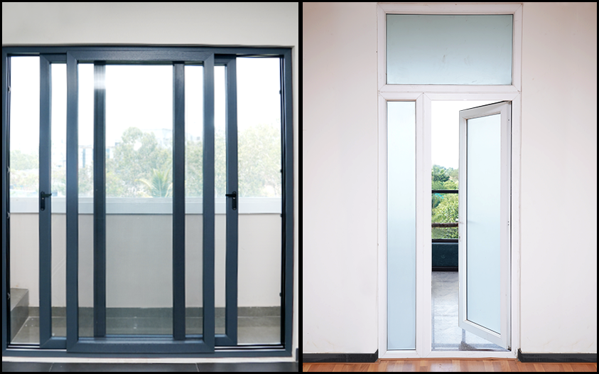 Difference between uPVC Sliding Doors and uPVC Casement Doors