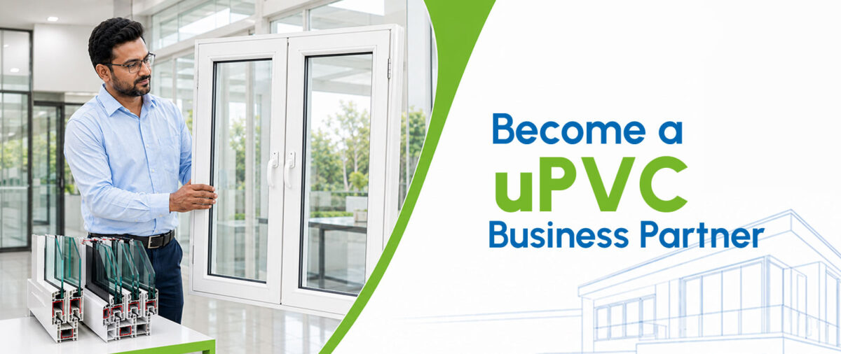 uPVC profile dealer and fabrication partner at a window manufacturing unit